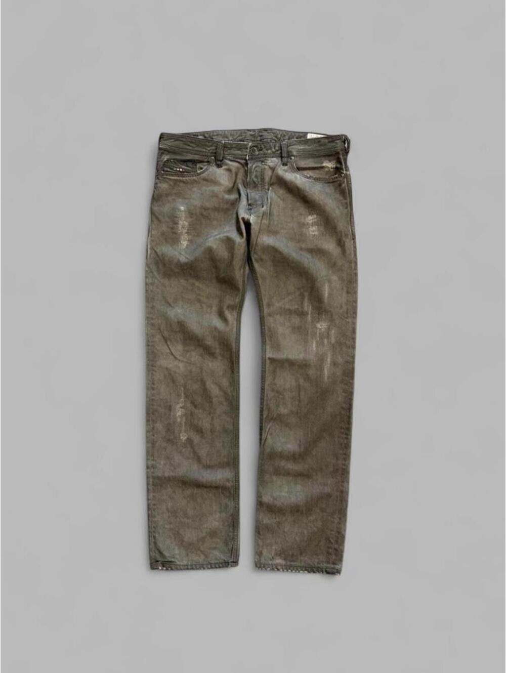 Y2K Grey Diesel Sadado “Distressed” Jeans